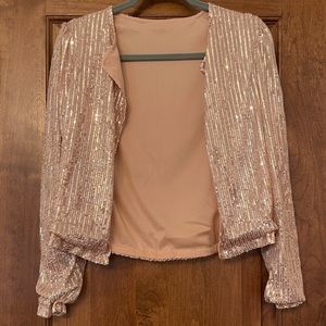 Gold Sequins Jacket